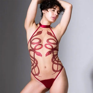 Medusa Bodysuit – Ox Blood