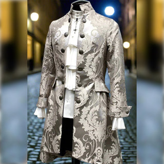 Order of the Dragon Coat - SILVER BROCADE