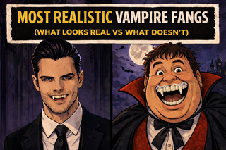 Most Realistic Vampire Fangs (What Looks Real vs What Doesn’t)