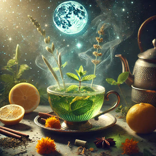 Celestial Tea: A Heavenly Brew of Light & Energy
