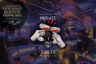 Private Tables at the Boston Vampire Ball: Reserve Your Mezzanine Experience