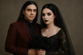 Dark Elegance for I Do: A Gothic Guide to Wedding Season Formalwear