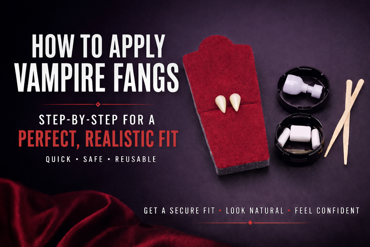 How to Apply Vampire Fangs (Step-by-Step Guide for a Perfect Fit ...