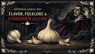 🧄 National Garlic Day: A Celebration of Flavor, Folklore, and Forbidden Allure