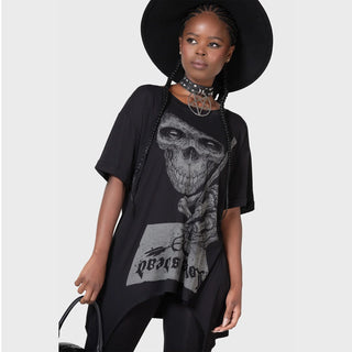 Top, Tshirt, Shirt, Black, Goth