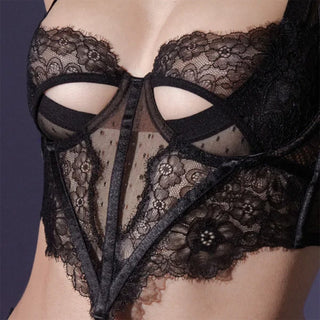 Bodice, Bra, Lingerie, Lace, Goth, Dark