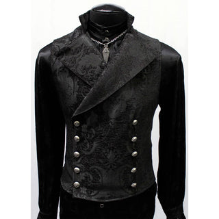 Cavalier Vest - Black Tapestry