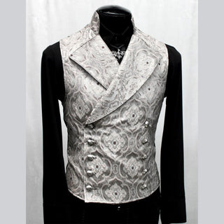 Cavalier Vest - Silver Edwardian