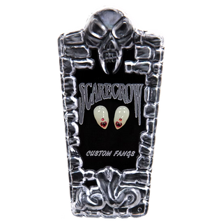 Small Heart & Gem Bling Fangs