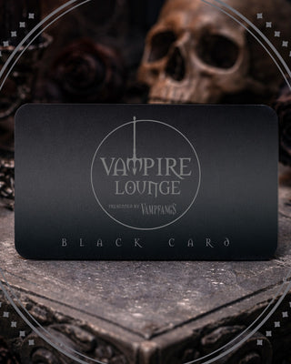 Salem Vampire Lounge Black Card