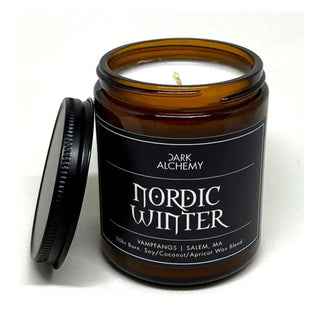 Nordic Winter Candle