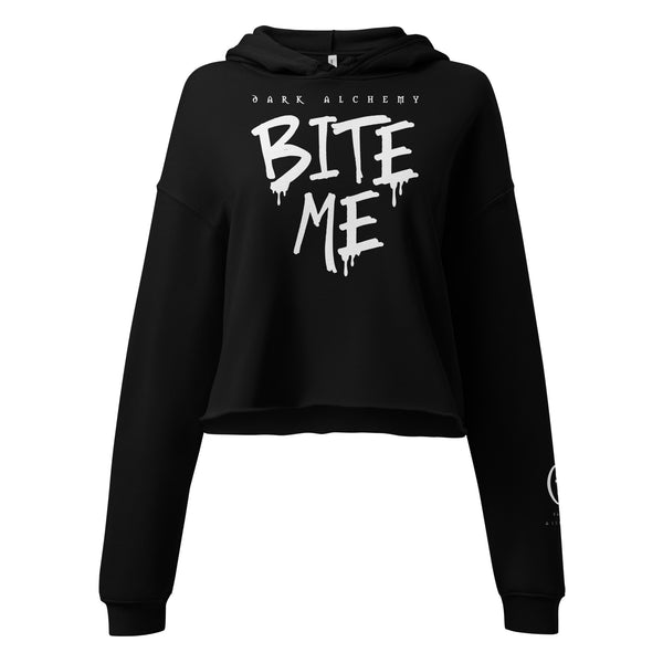 Bite Me Crop Hoodie – Vampfangs